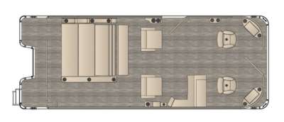 2026 Bentley Pontoons Fish 223 Forward Fish Swingback